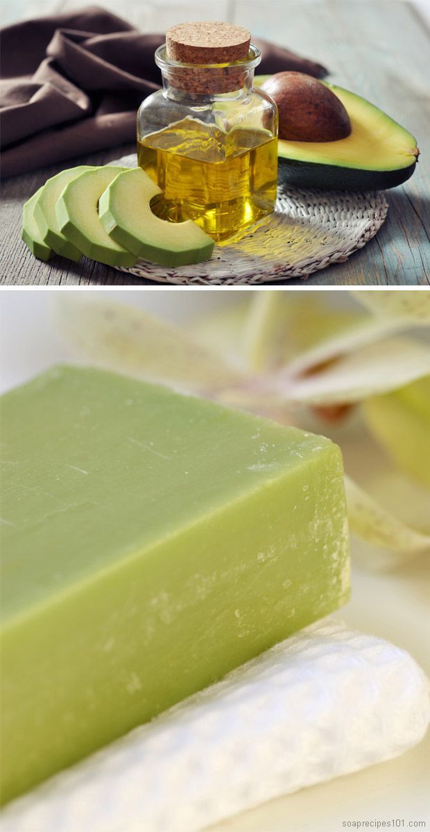 DIY avocado soap: a recipe with avocado oil and actual avocado puree for added creaminess (CP)