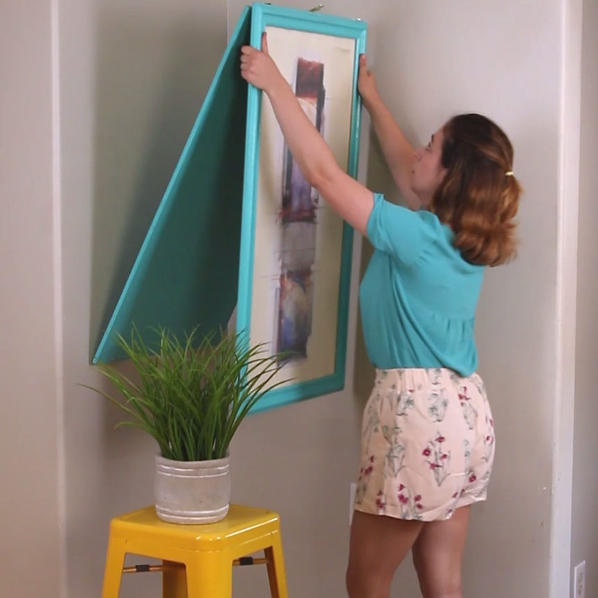 DIY Murphy Table #diy_storage_table