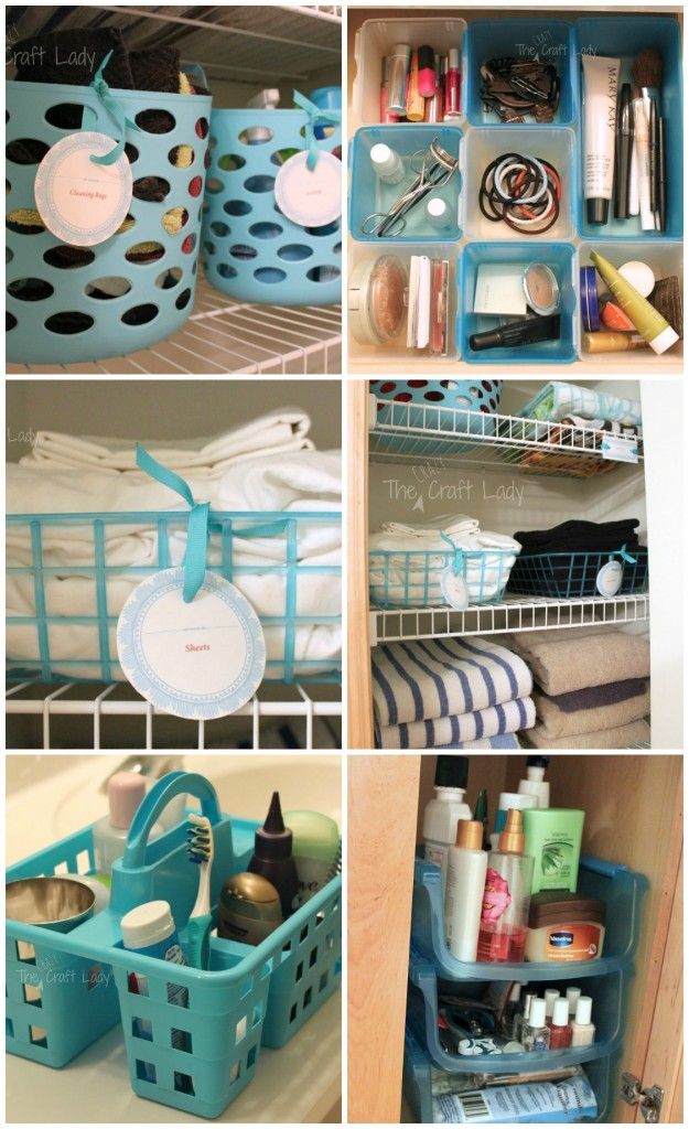 ... cranny on a budget with these dollar store bathroom organizing tips -   Great Dollar Store DIY Projects