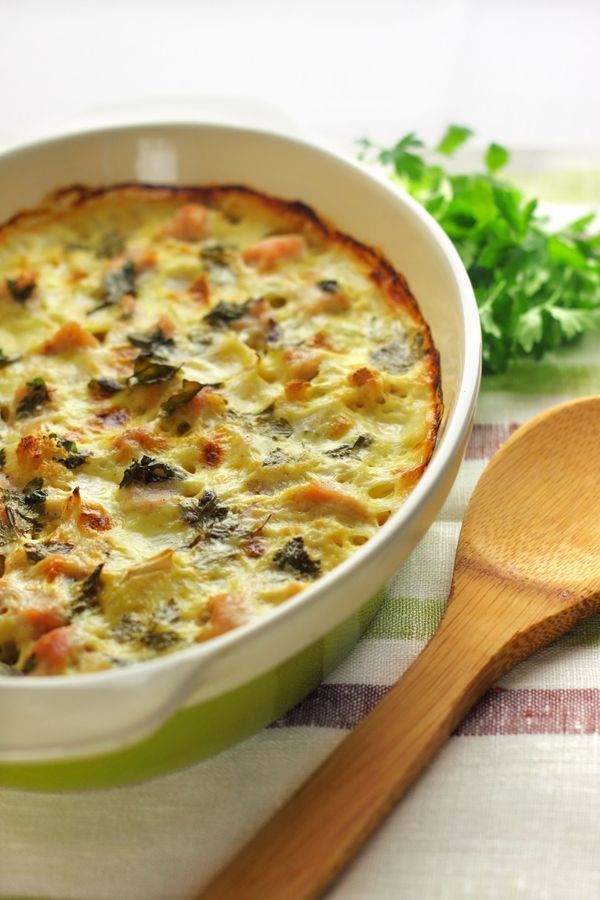 Healthy And Tasty Baked Dish: Chicken Spinach Cauliflower Casserole #main_dish_casserole_recipes