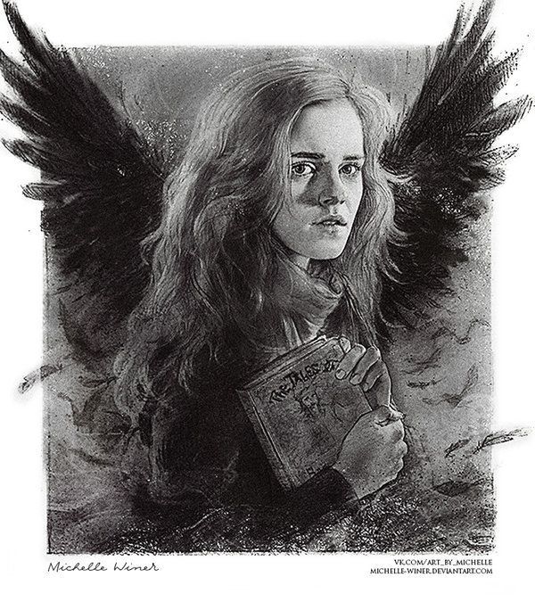 Hermione Granger and The Tale of the Three Brother by Michelle-Winer.de… on @DeviantArt