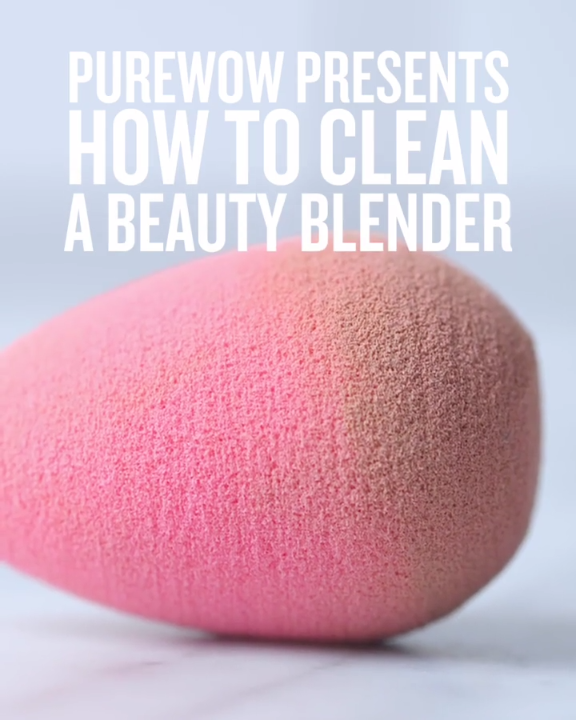 How to clean a Beauty Blender so it feels like new.