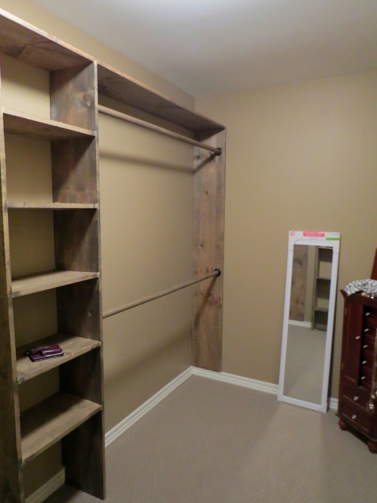 Lets Just Build a House!: Walk-in closets: No more living out of laundry baskets!