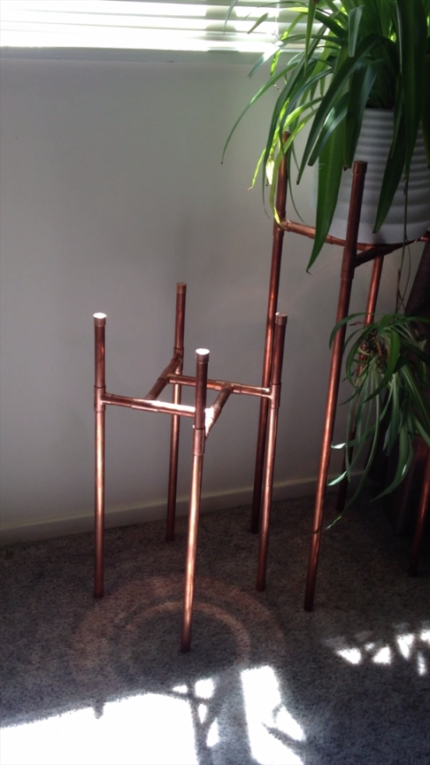 Make a Copper Plant Stand