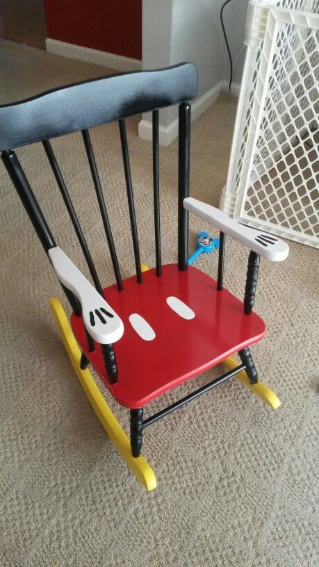 Mickey Mouse Rocking Chair