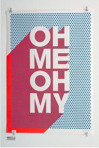 oh me oh my / typography / designspiration.n…