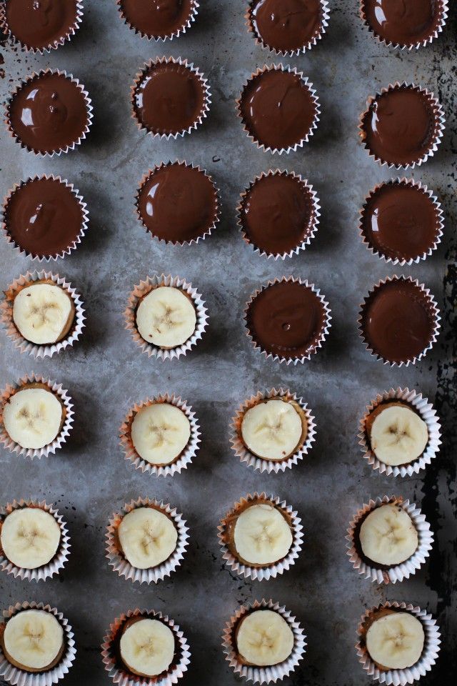 Peanut Butter Banana Cups