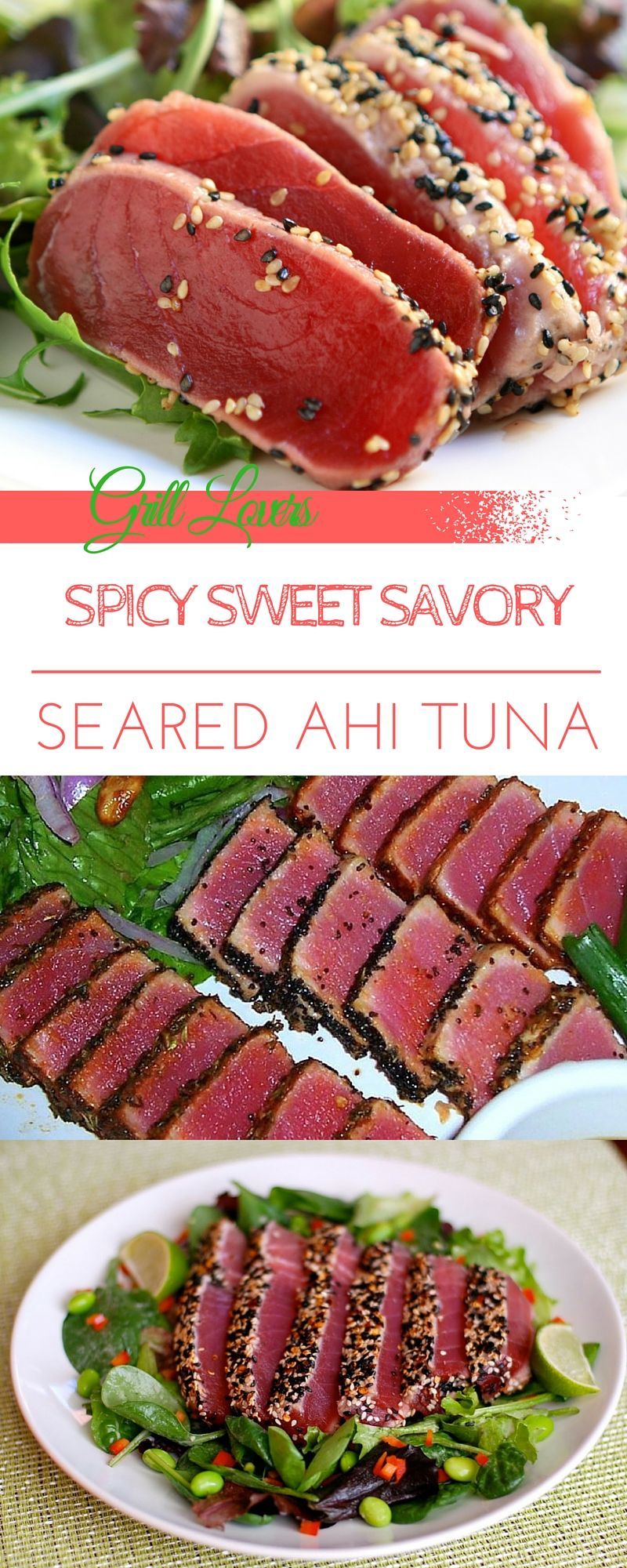 PrintGrill Lovers’ Spicy Sweet Savory Seared Ahi Tuna Recipe Ingredients• 2 lbs…