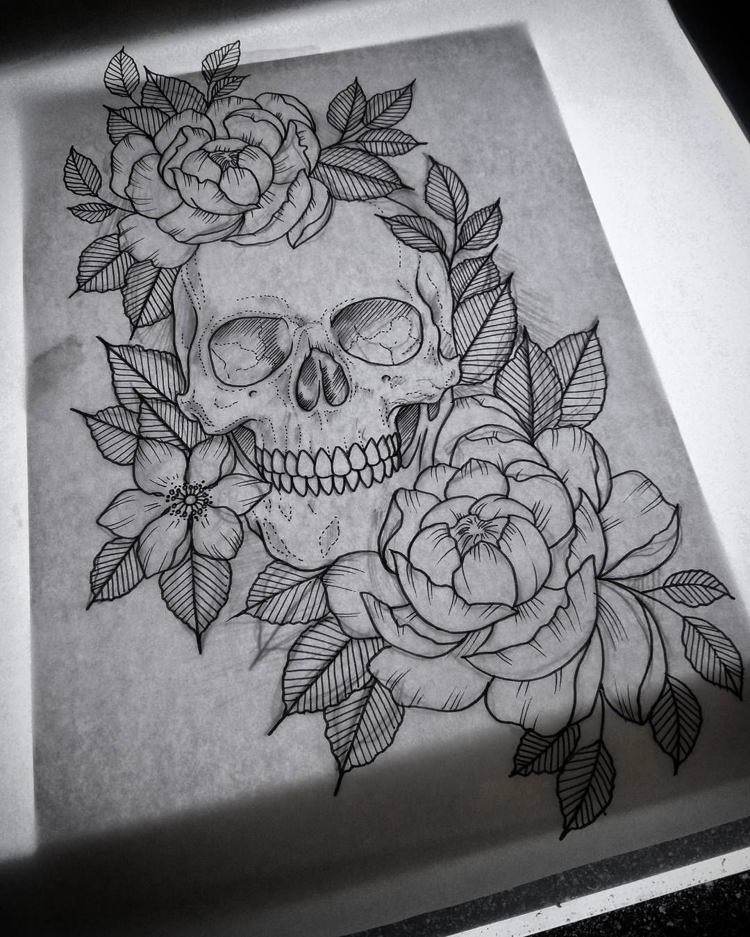 Skull Tattoo • • • Follow now & Pin  Kel Thomson.
