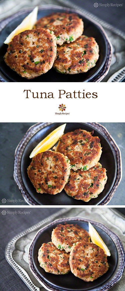 The best thing you can make with canned tuna! Budget friendly, kid friendly tuna patties on SimpyRecipes.com