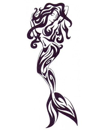 This design is so friggn cool! Usually not a fan of mermaids, but this is pretty awesome.