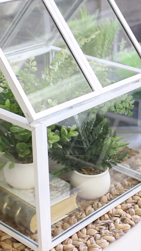 Turn Picture Frames into a Greenhouse