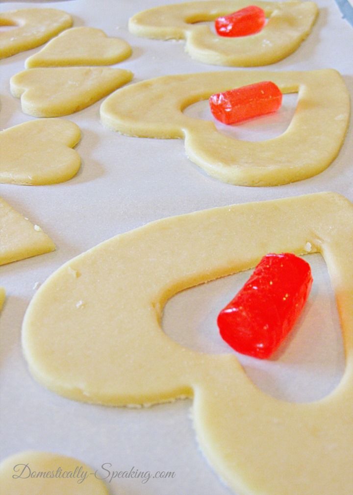 Valentines Cookies – a delicious sugar cookie on the outside with a candy center.  Your kids will love it and its fun to make too.