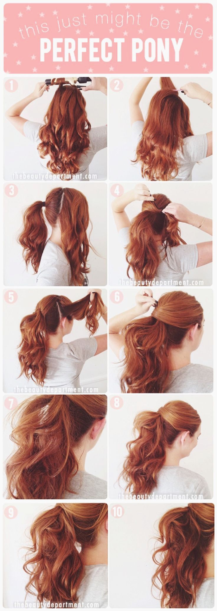 10 Lovely Ponytail Hair Ideas For Long Hair – Page 30 of 31 – HairPush