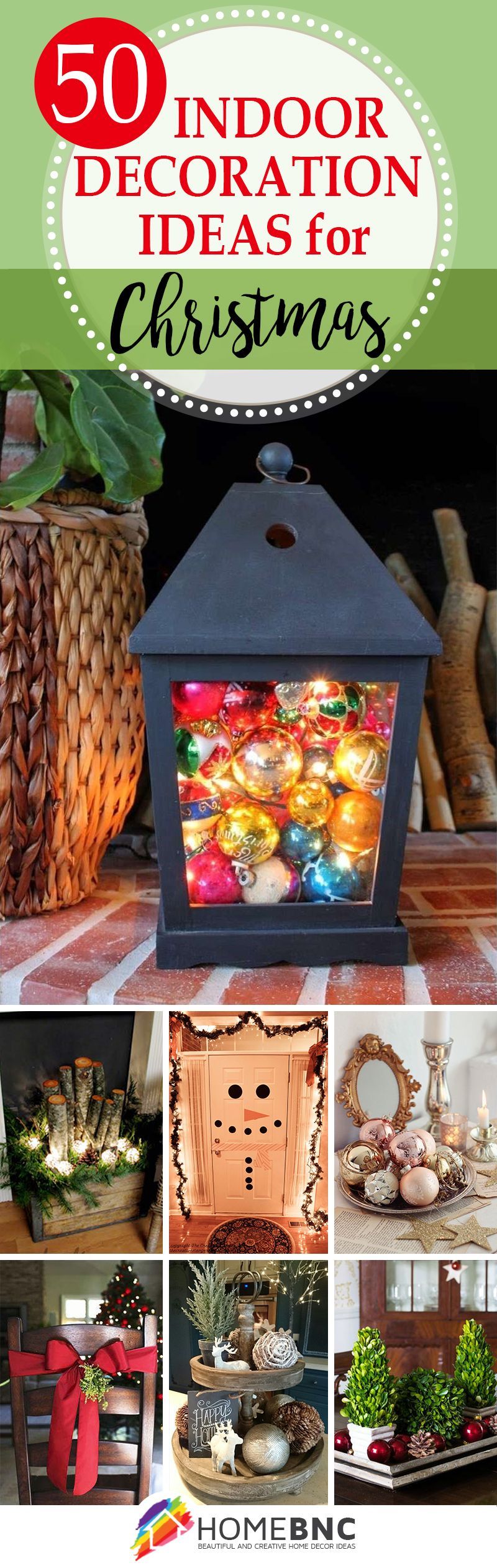 50 Indoor Decoration Ideas for Christmas that will Spark Your Creativity this Year