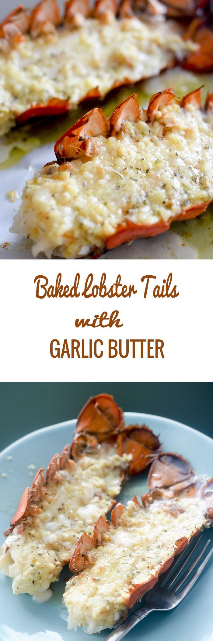 Baked Lobster Tails with Garlic Butter #seafood – Recipe Diaries