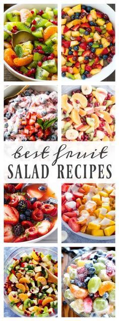 BEST FRUIT SALAD RECIPES