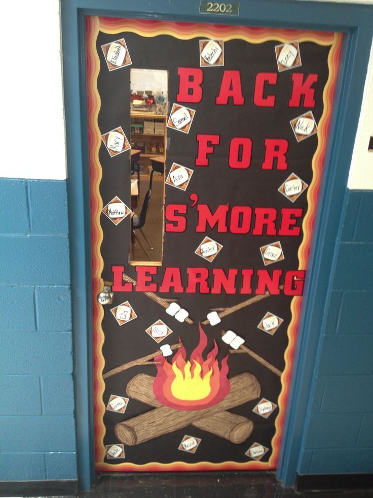 Camping Classroom Back for S’more Learning