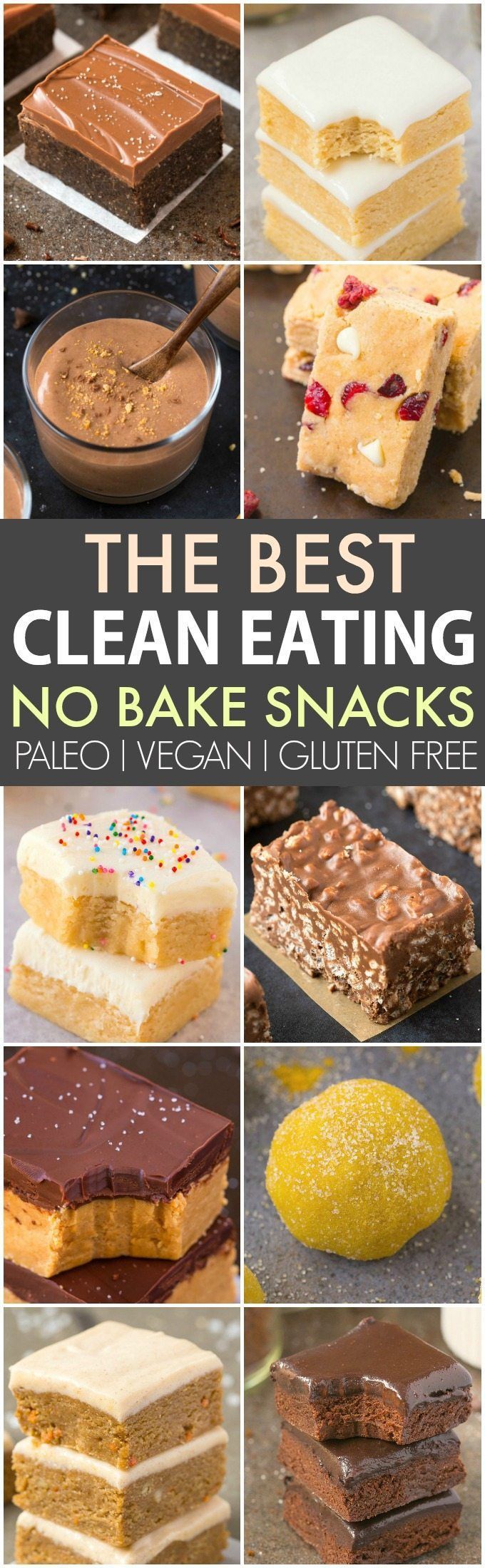 Clean Eating Healthy No Bake Snacks (V, GF, P, DF)- Quick, easy and healthy no bake snacks which take minutes and are protein