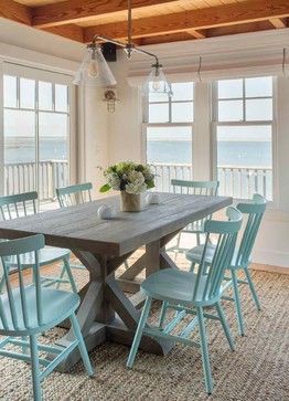 Coastal Cottage Blue Design Ideas, Pictures, Remodel and Decor