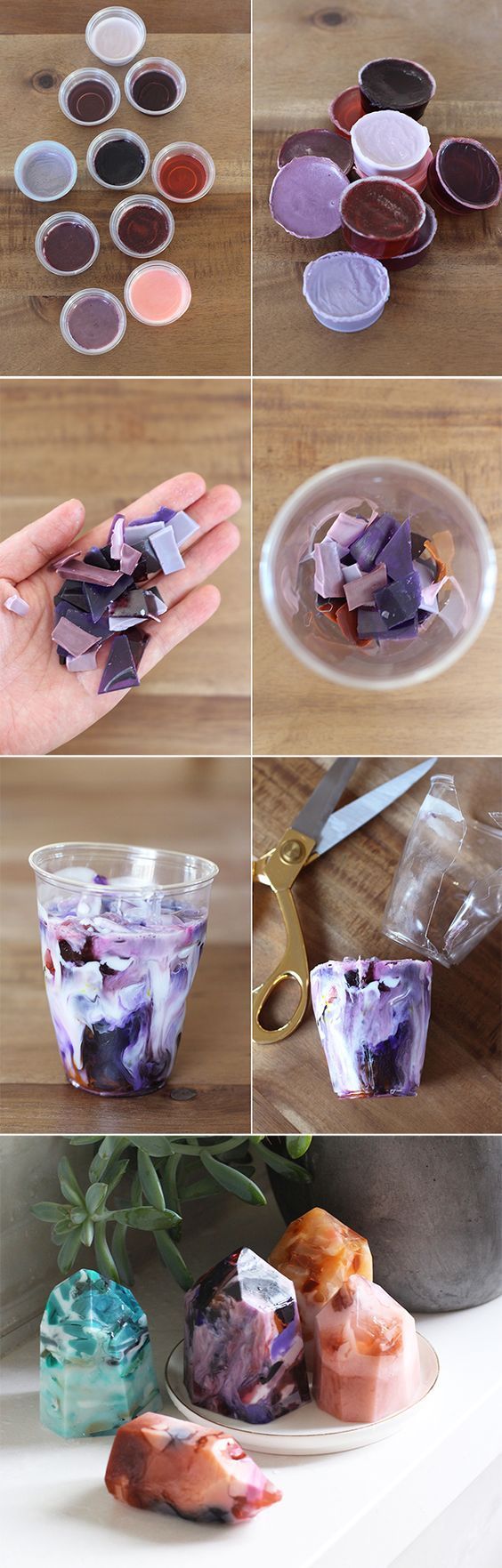 DIY Gemstone soap kit