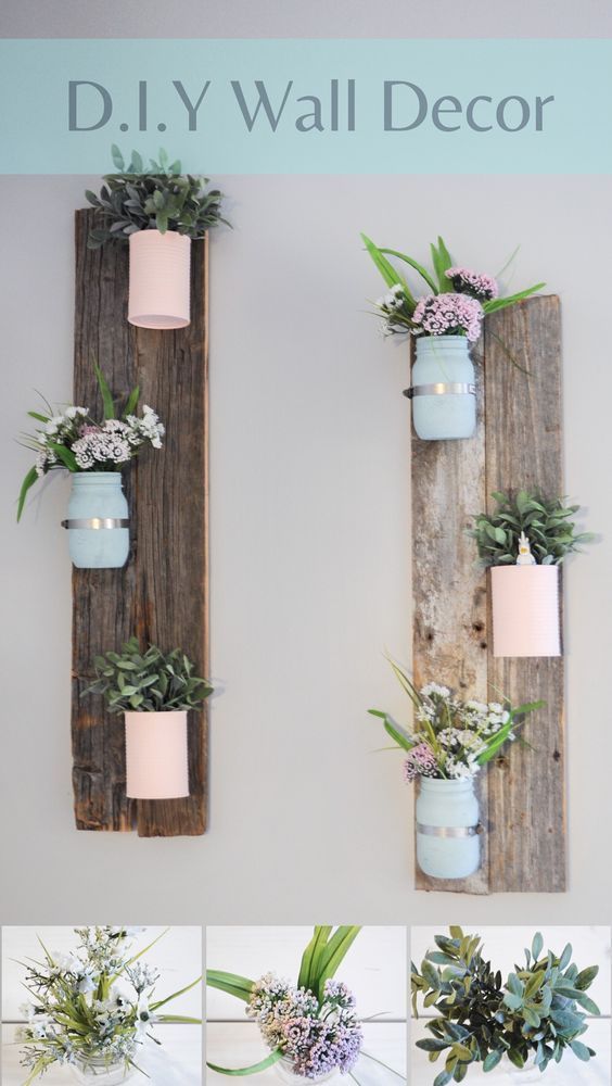 DIY Home decor with a pallet or barn wood