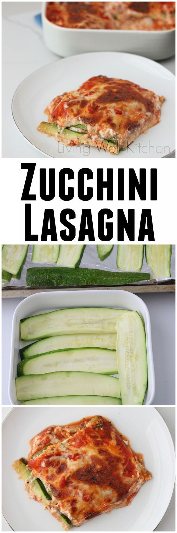 Get extra veggies in your day with this healthy Zucchini Lasagna recipe that offers a fresh, summer take on a comfort food