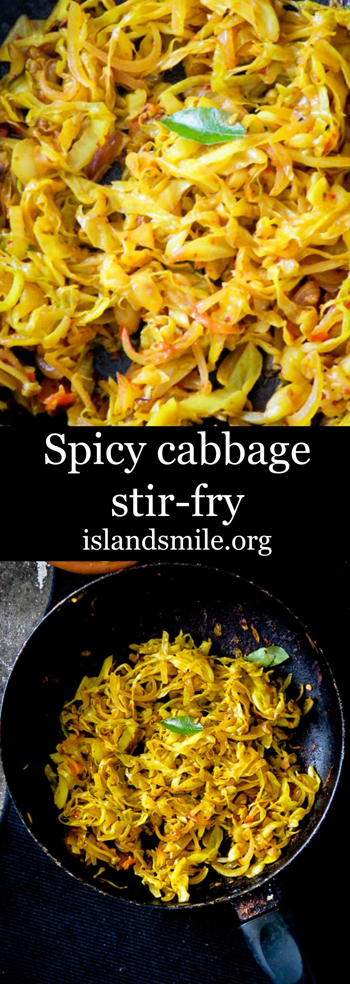 Gluten-free, vegetarian and a less than 20-minute dish to prepare, you’ll want to try a Spicy chilli Cabbage stir-fry next time
