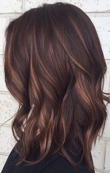 Gorgeous brunette color