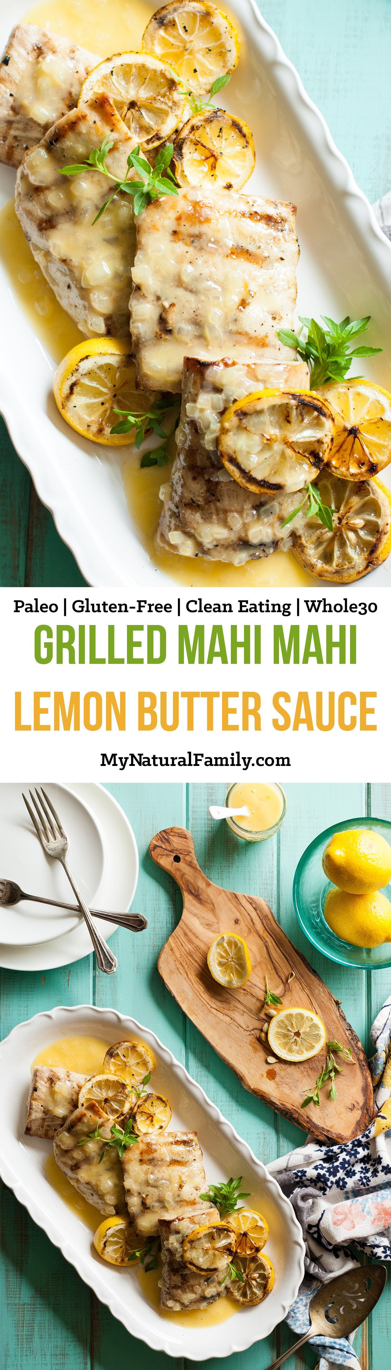 Grilled Mahi Mahi Recipe in a Lemon Butter Sauce (Carrabba’s Copycat) {Paleo, Clean Eating, Gluten-Free, Whole30} – simple enough