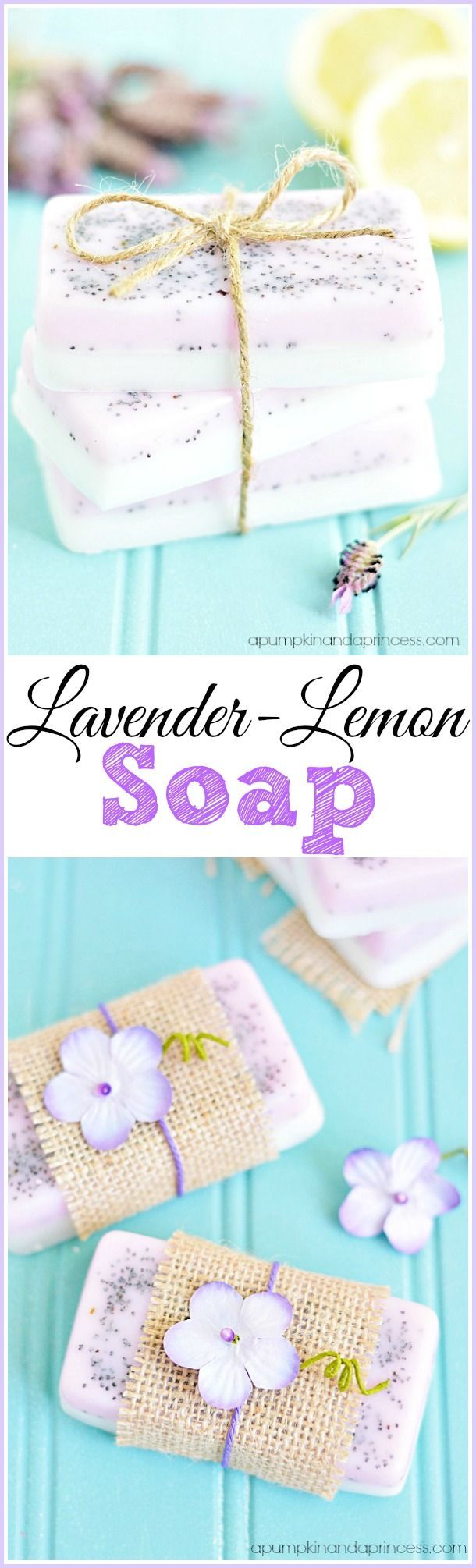 Homemade Lavender Lemon Soap – Mother’s Day Gifts