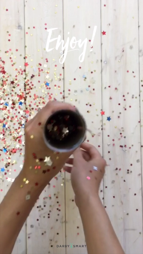 How to Make Patriotic Confetti Poppers for the 4th of July