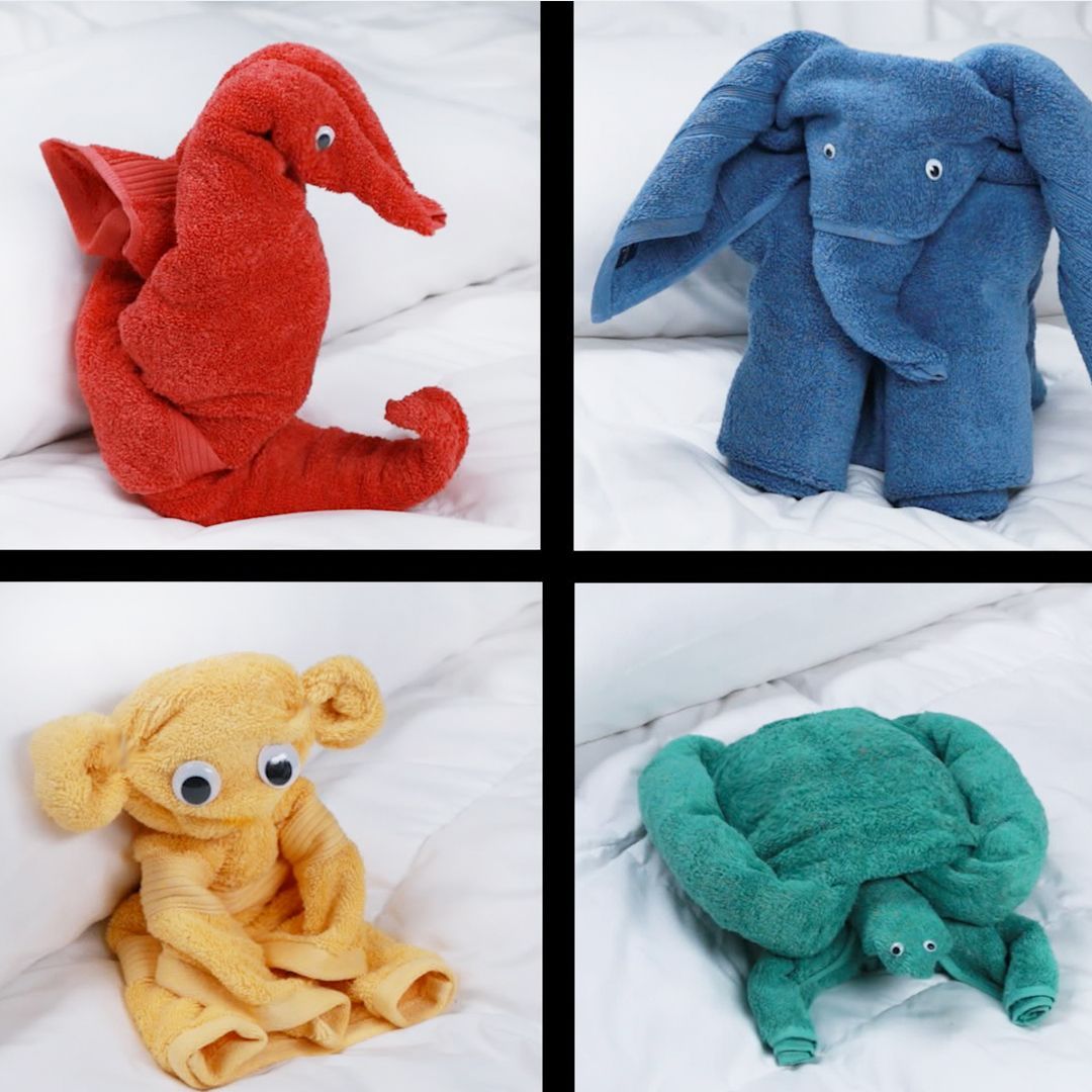 How To Make Towel Animals