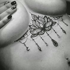 Image result for under boob tattoo