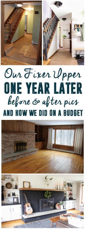 It’s amazing how one family TOTALLY re-did a house on a budget in one year. www.BrightGreenDoor.com