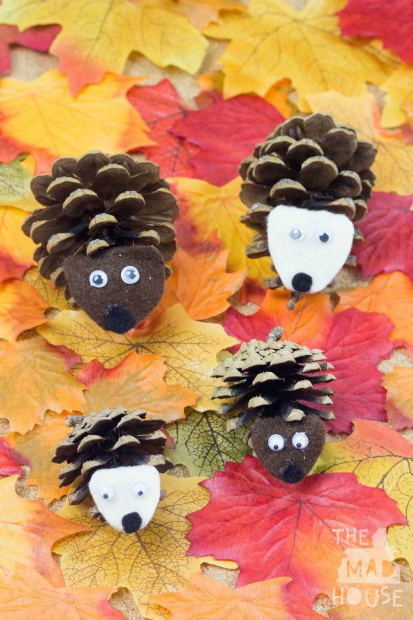 Make these quick + easy autumn fall kids crafts in under 30 minutes with basic supplies! No special tools or skills are needed, so