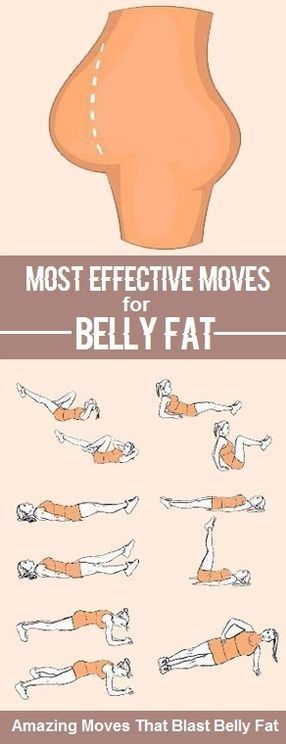 Most effective moves for belly fat