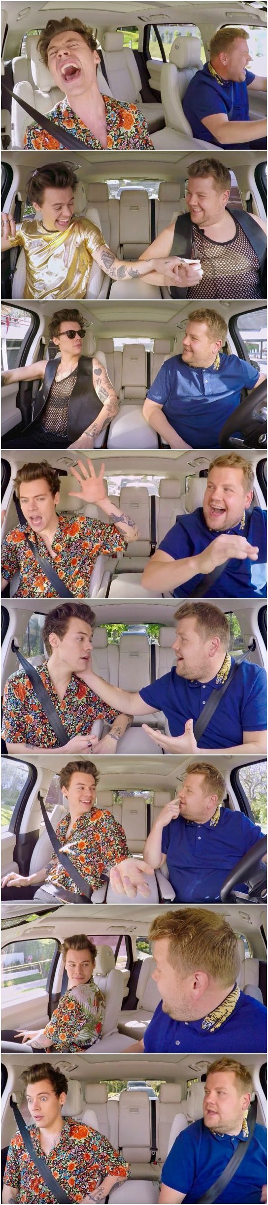 NEW | Pure Joy! Harrys Carpool Karaoke on The Late Late Show with James Corden. Watch it here! Follow rickysturn/harry-styles