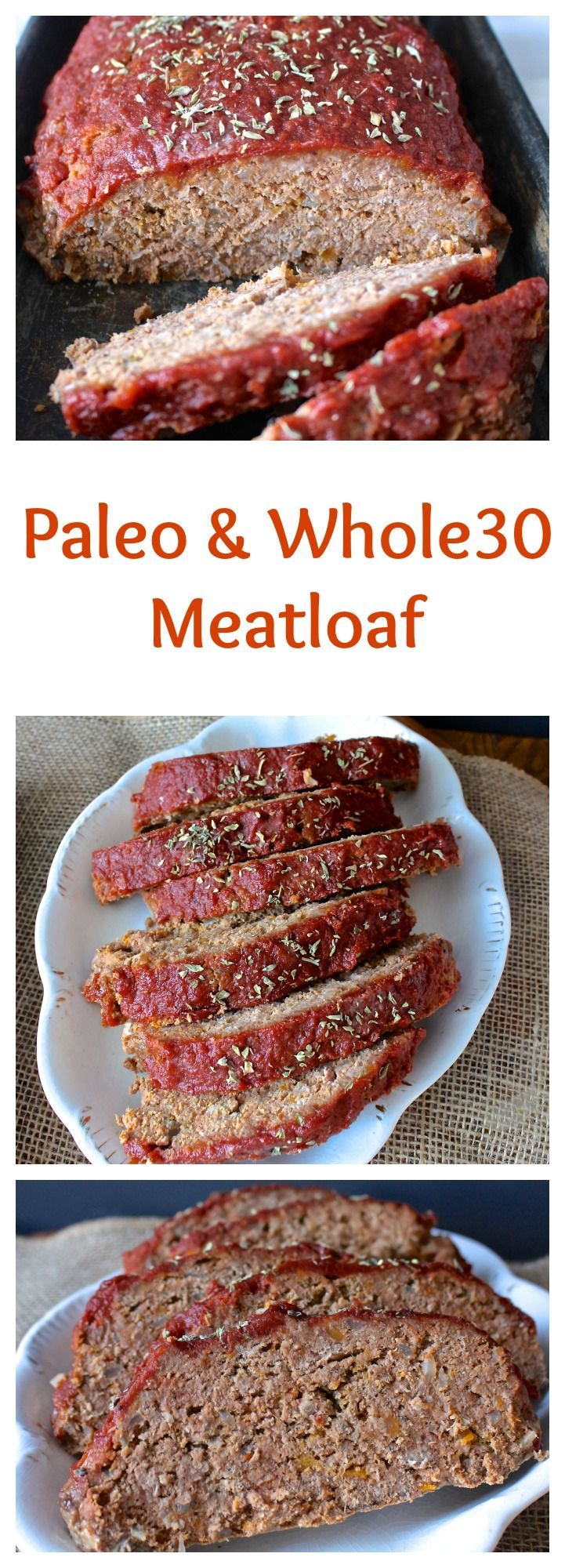 Paleo Meatloaf  Ingredients 2 pounds grass-fed ground beef 1 large onion, diced 1 cup cooked sweet potato 1 cup almond flour 2