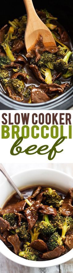 Popular Recipes on Pinterest: SLOW COOKER BROCCOLI BEEF