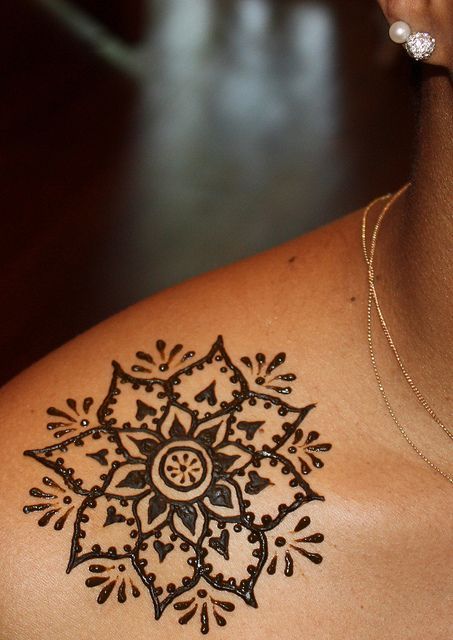 shoulder mandala by bethlock3, via Flickr