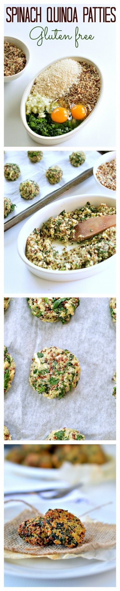 spinach quinoa patty