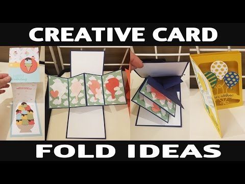Stamping Jill – Creative Card Fold Ideas – YouTube