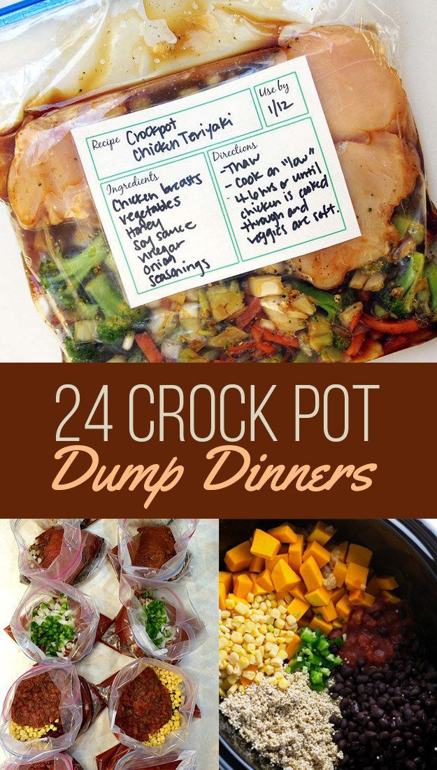 Step one: Dump everything into a slow cooker. Step two: Let dinner make itself.