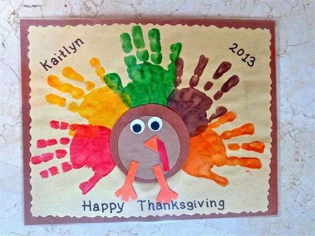 Terrific Preschool Years: Thanksgiving placemats