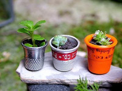 Think Crafts by CreateForLess  Blog Archive Tiny Fairy Garden  Think Crafts by CreateForLess
