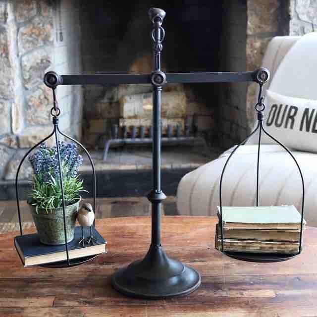 This Decorative Vintage Scale has been in high demand. This vintage style scale has the perfect farmhouse appeal and makes a