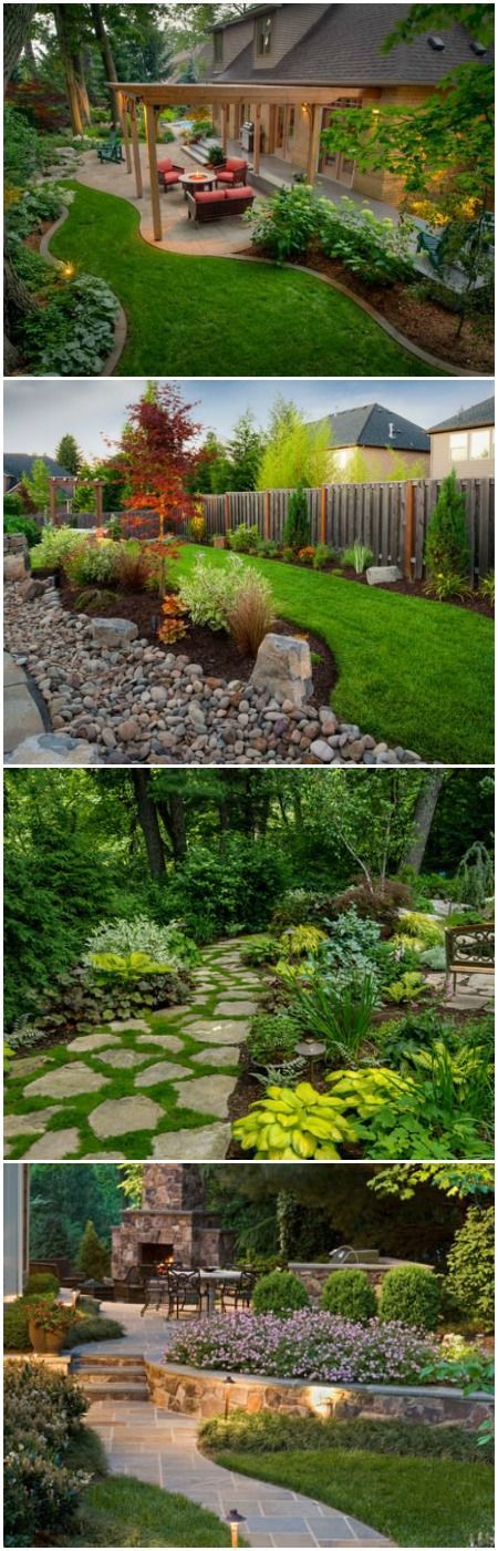 14 Garden Landscape Design Ideas via @1001Gardens