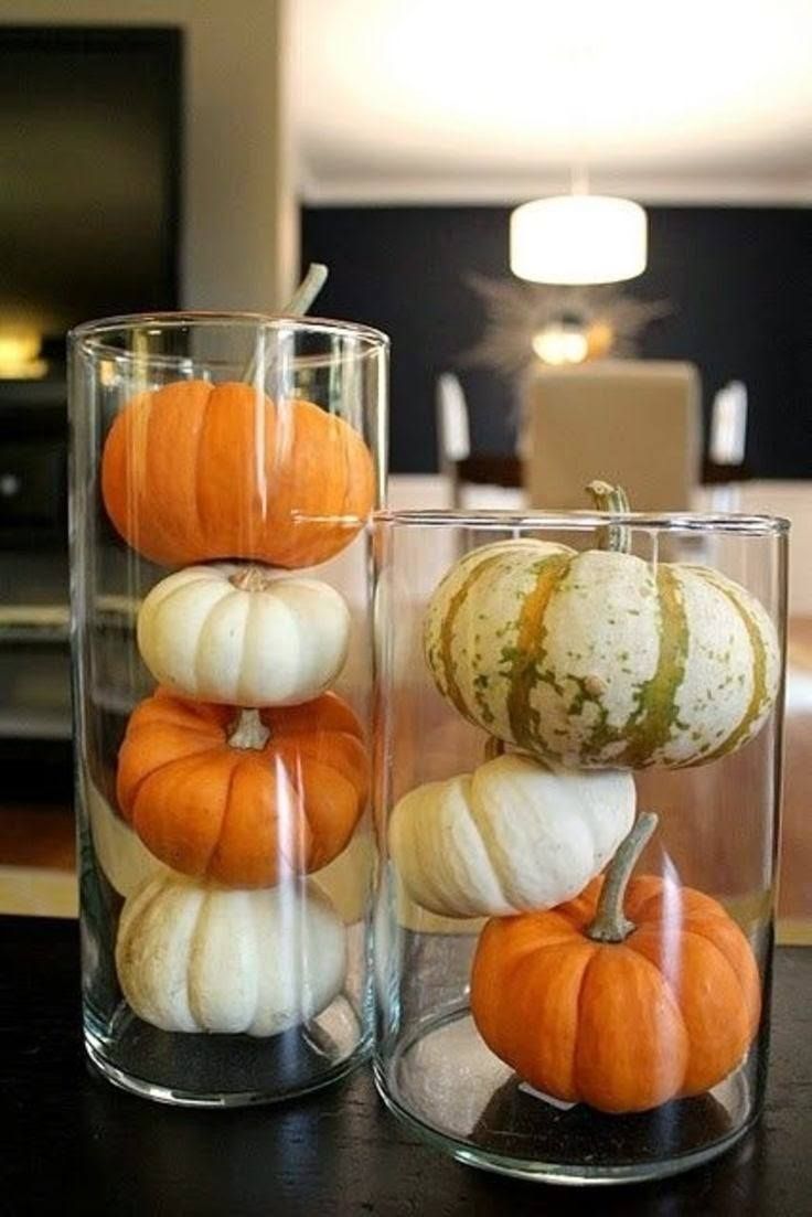 15 easy crafts to get you ready for fall. Decorate your home with leaves, pumpkins, nuts and other seasonal materials for