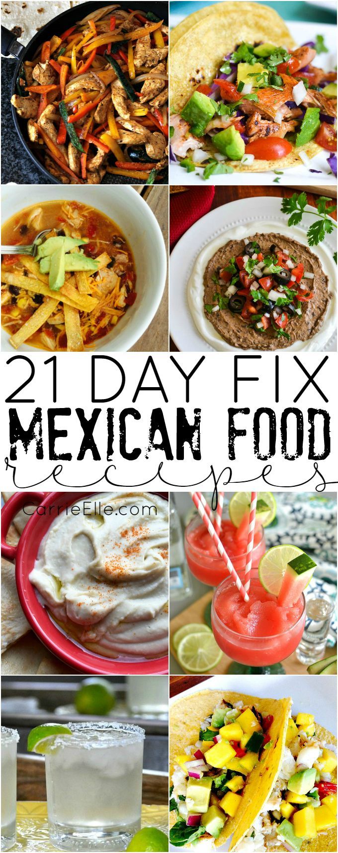 21 Day Fix Mexican Food Recipes